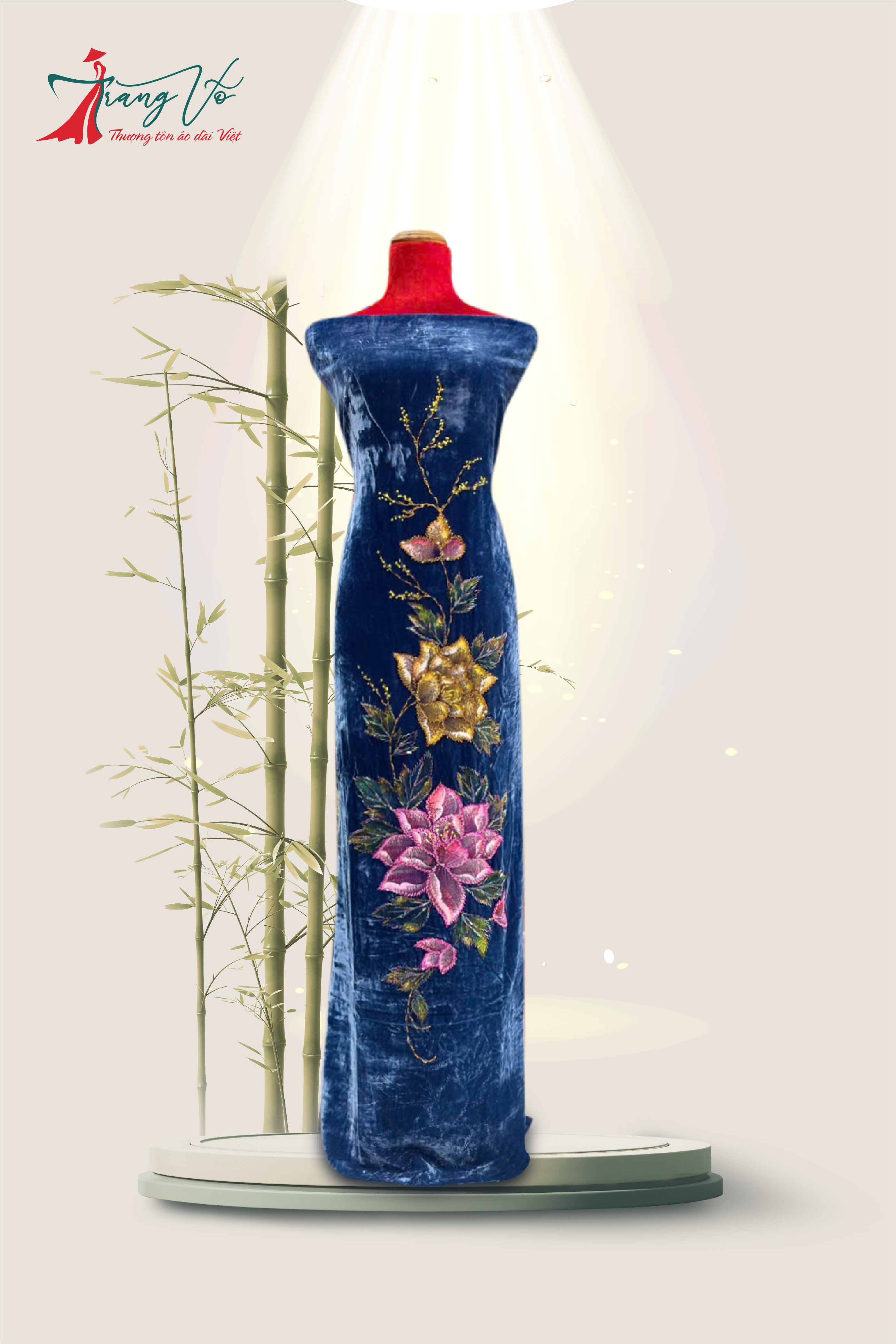 NHUNG TUYẾT THÊU HOA TINH TẾ #02112407